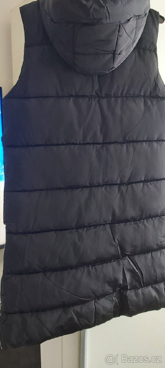 Zimní dámská luxusní vesta vel:L - 2