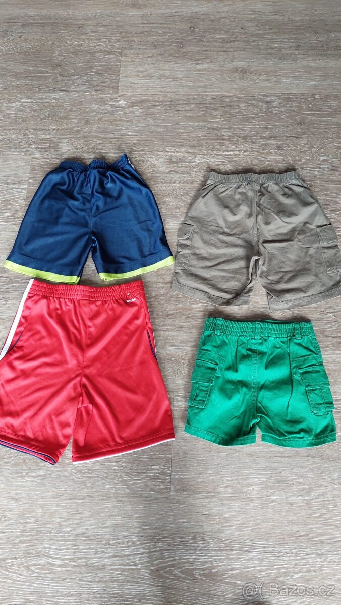 Značkové chlapecké šortky a čepice-kšiltovky - 2