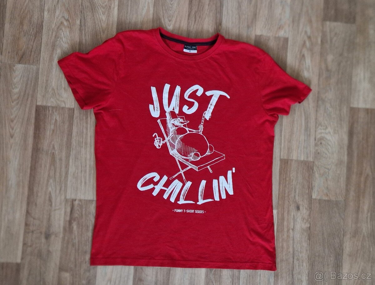 Pánské/chlapecké tričko se sněhulákem, vel. M - 2