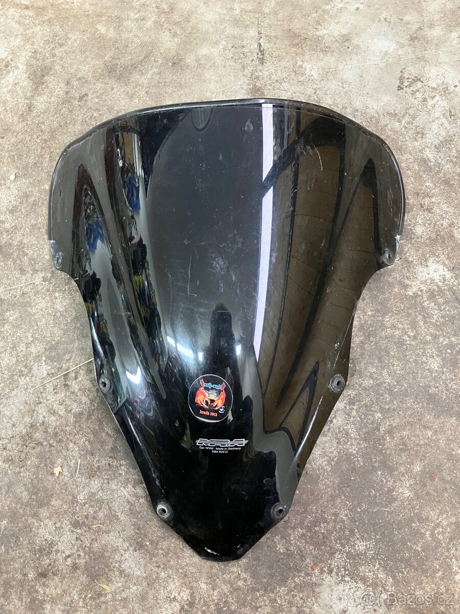 Plexi štít černý Honda cbr 600 f sport - 2