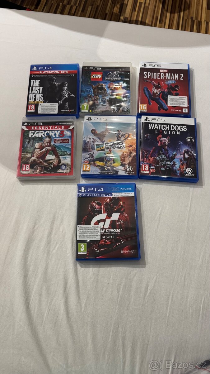 Hry na PS5, PS4 a PS3 (krásné a nové) - 2