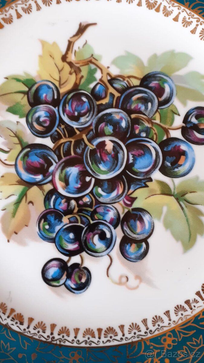 Porcelánový dekorativní talíř I. - 2