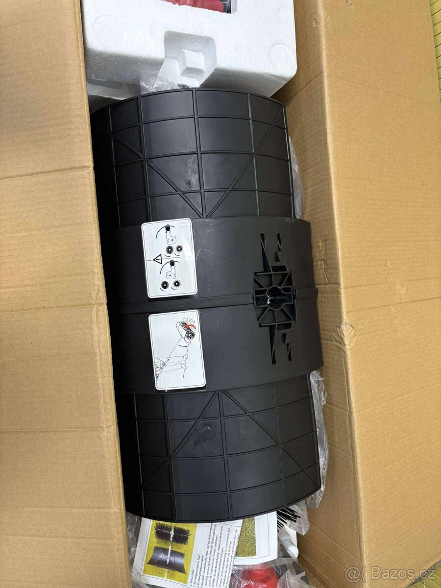 Benzínový rotační zametací kartáč - 2