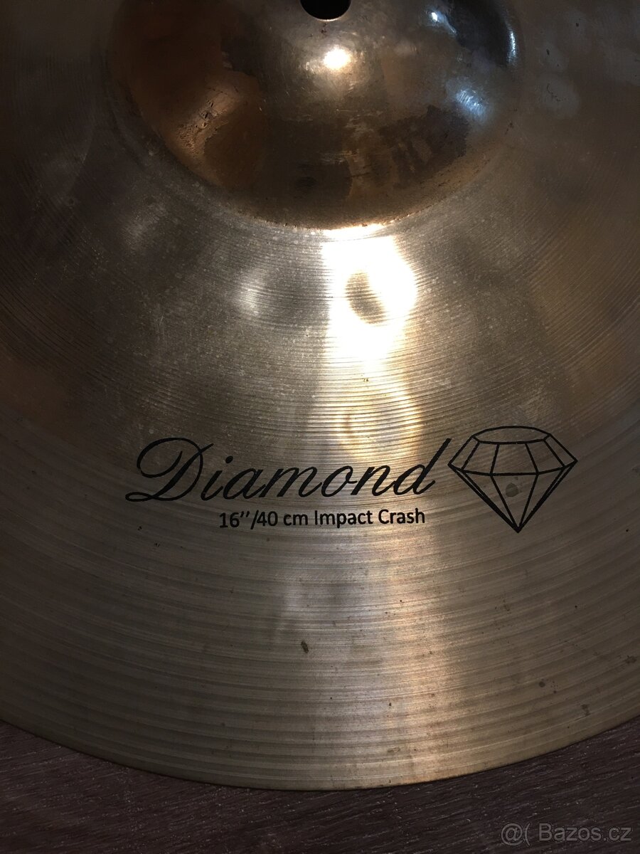 Činel Anatolian Diamond 16” impact crash - 2