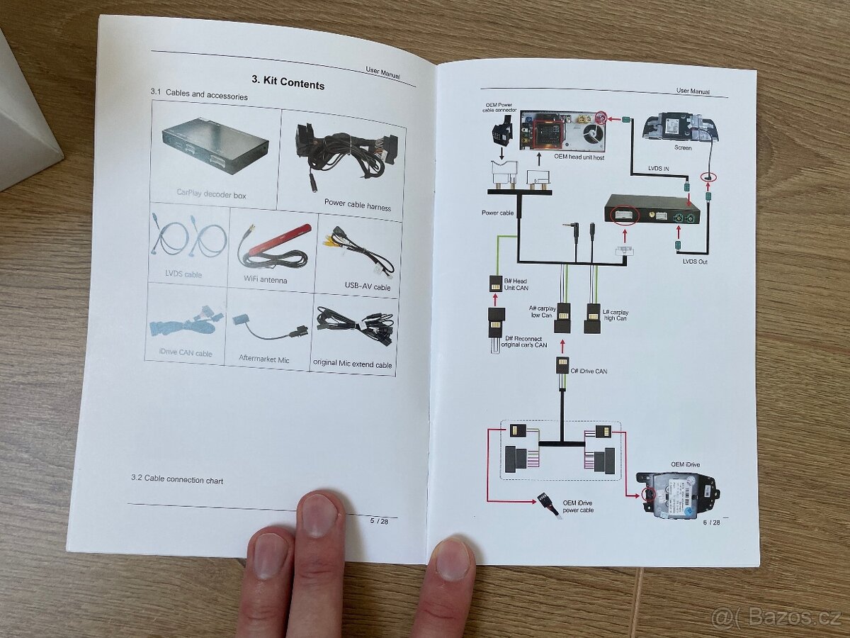 Carplay a android auto pro BMW cic (3, 5, x5, x6,...) - 2