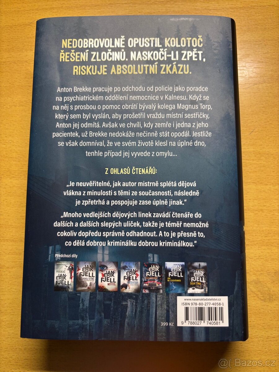 Nová kniha Muž s prstenem Jan Erik Fjell - 2