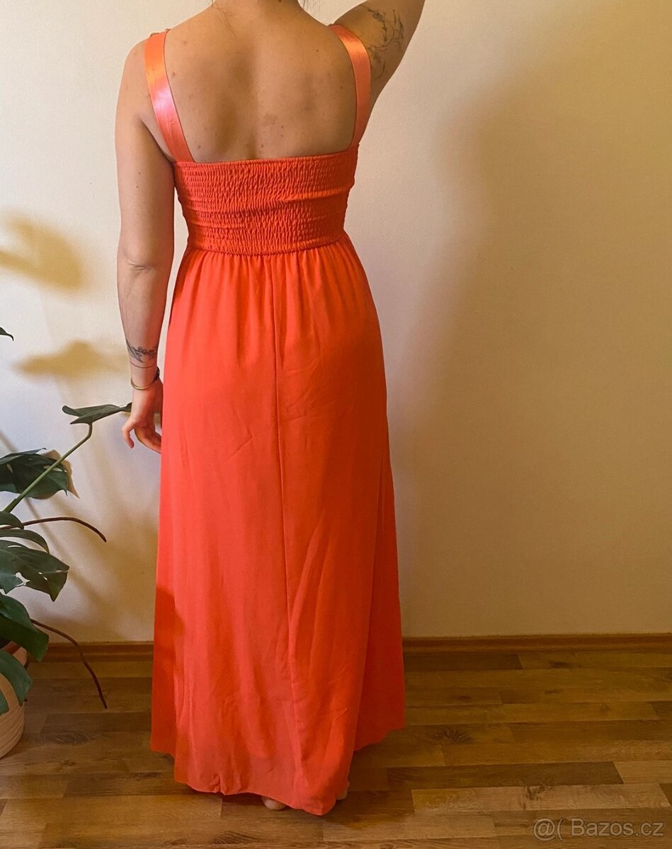 Krásné plesové šaty velikost S - 2