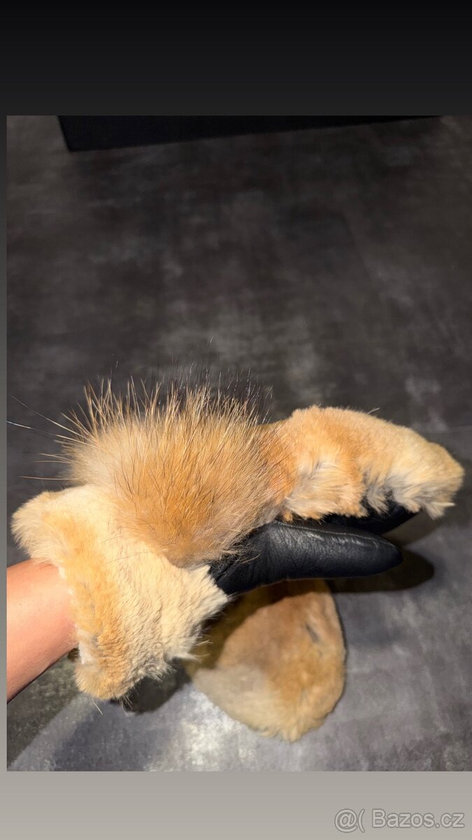 Kožešinové rukavice - 2