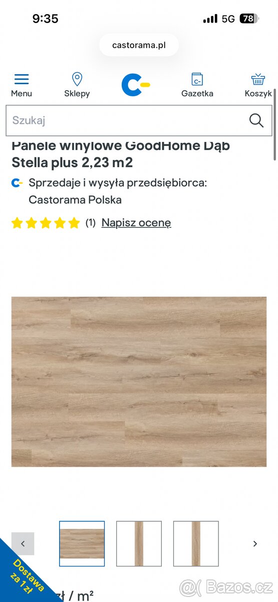 Prodám vinylovou podlahu CLICK Dub - 2