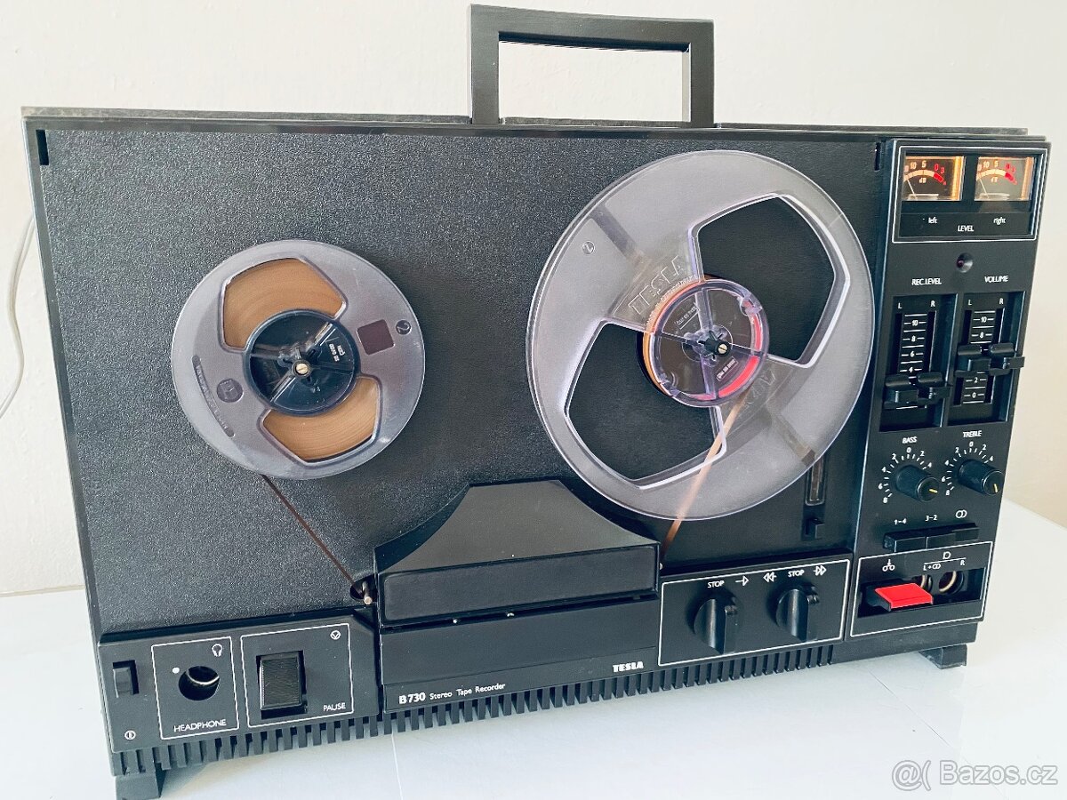 Kotoučový magnetofon Tesla B730, 80.léta - 2