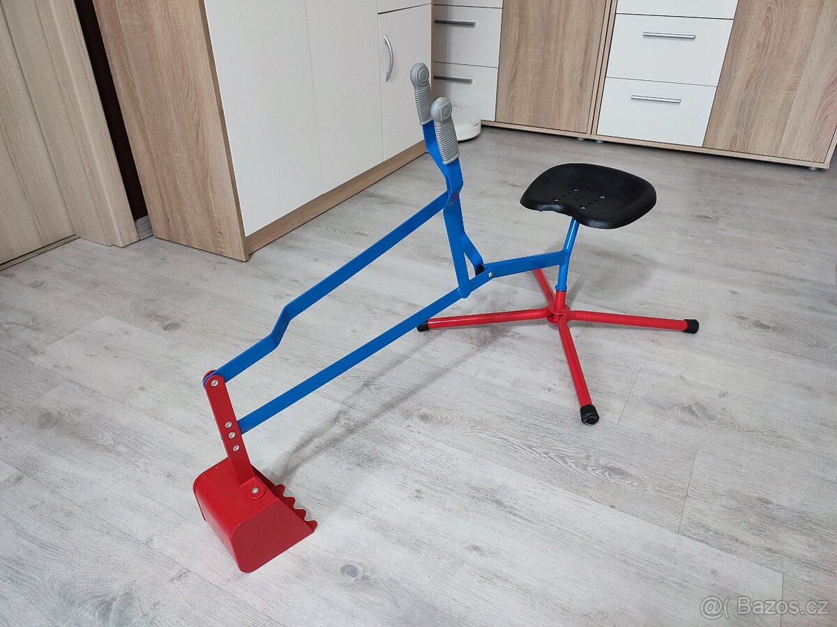 Dětský kovový bagr - 2