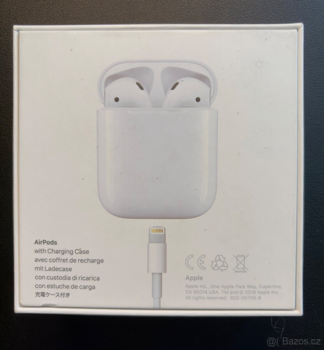 Apple AirPods 2. generace (model MV7N2ZM/A) - 2