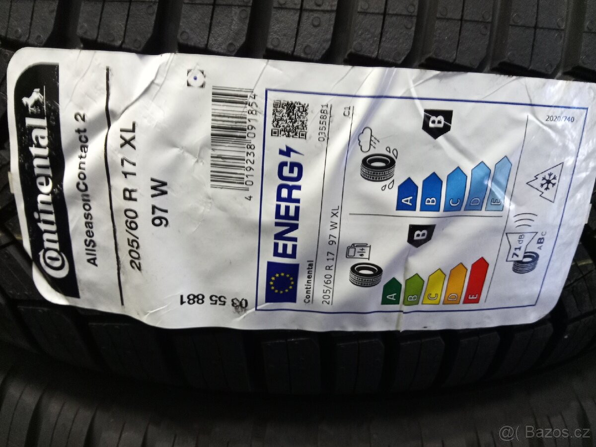 205/60 R17 XL Nové Continental - 2
