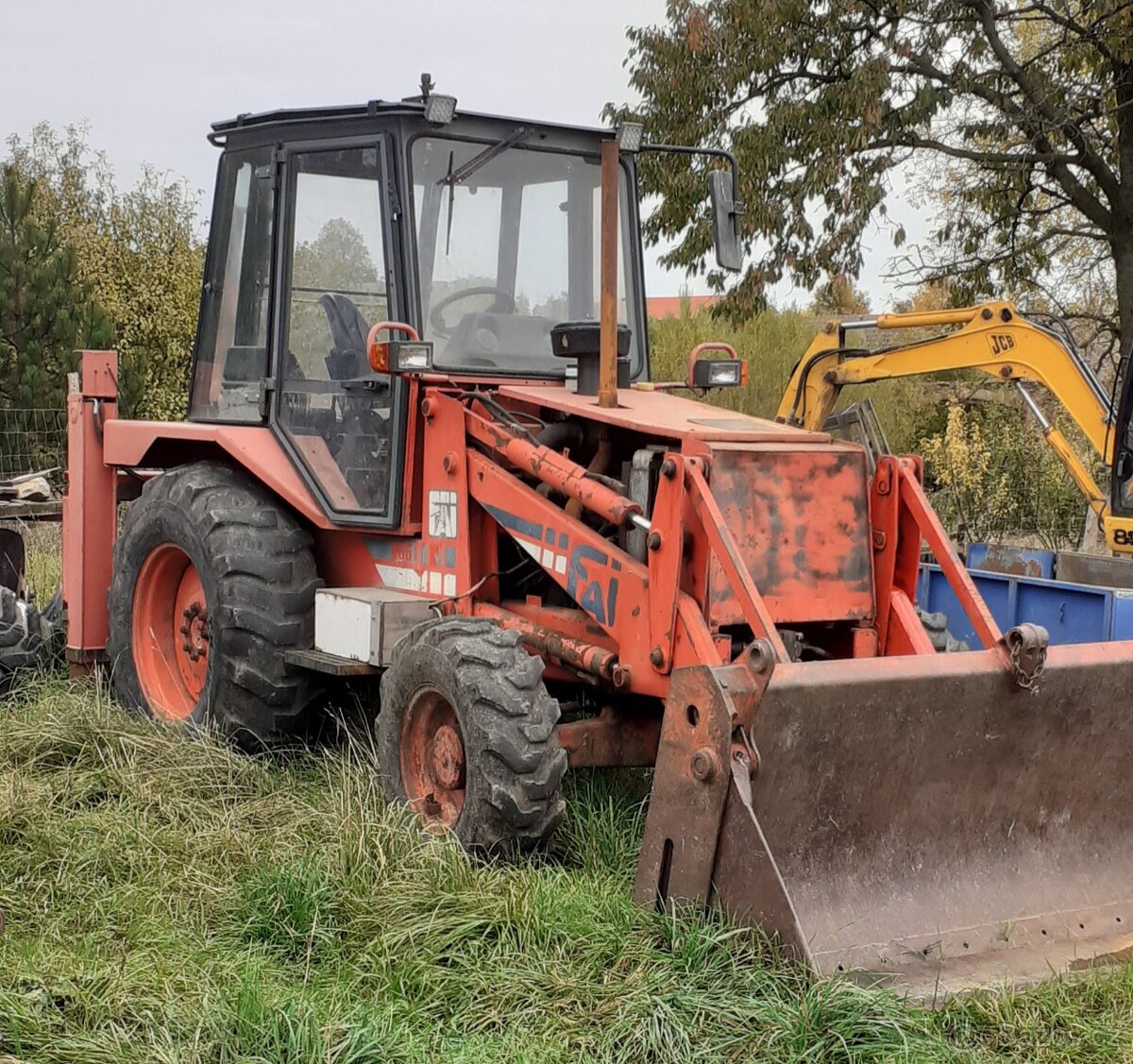 Traktorbagr 4×4 - 2