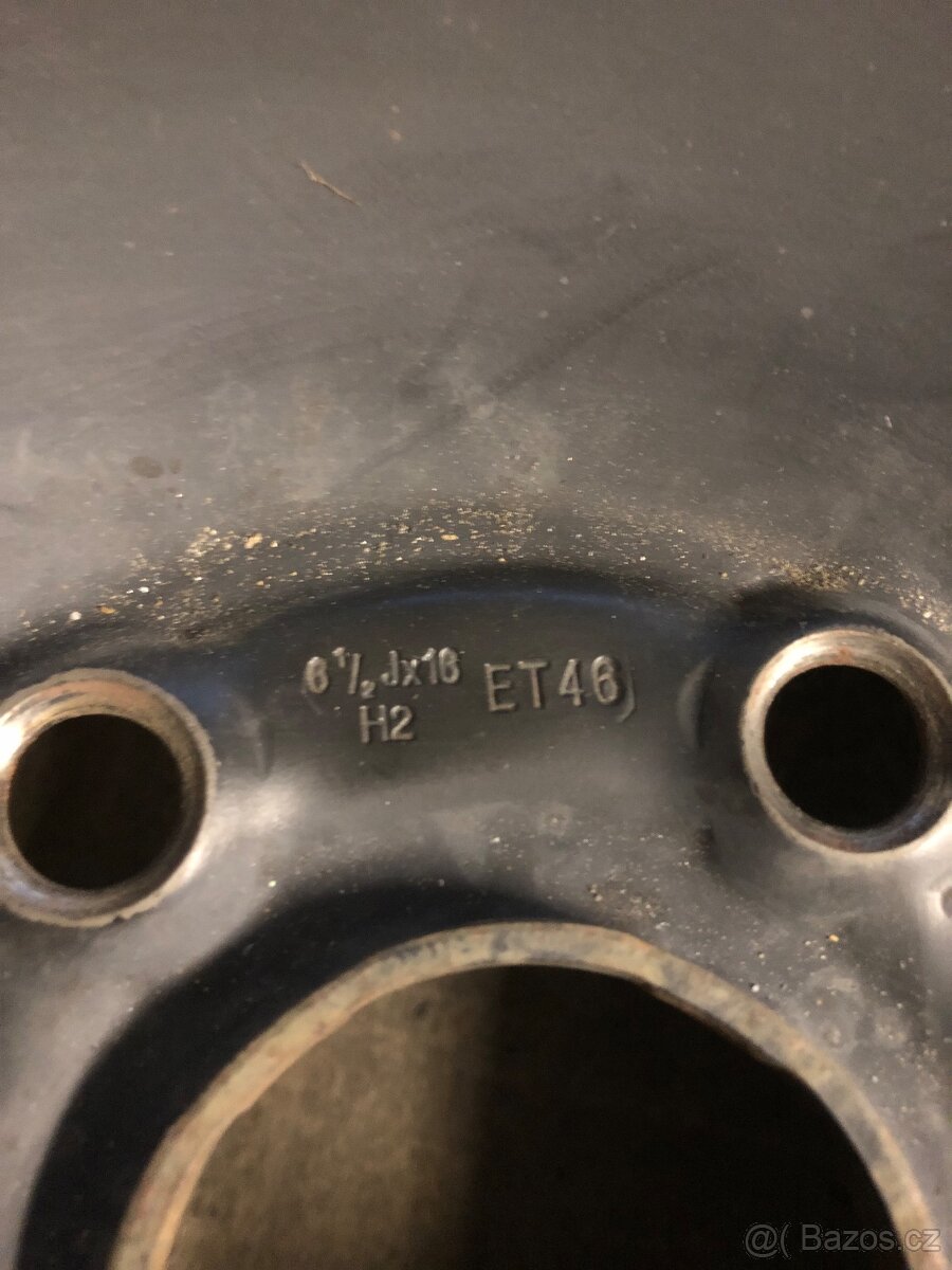 Plechové kola 5x112 16” - 2