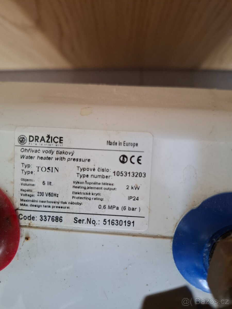 Ohřívač vody - 2