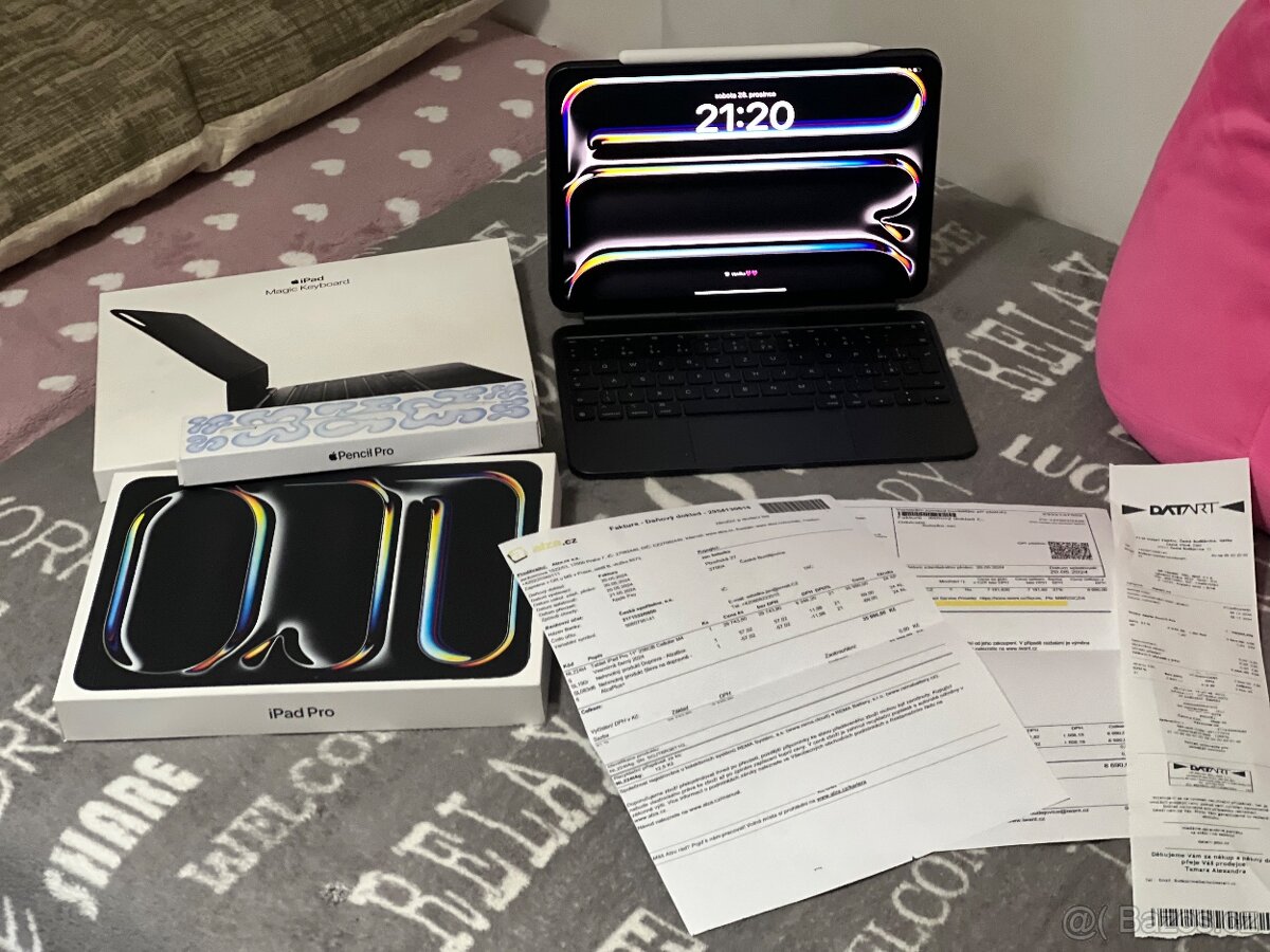 Apple iPad Pro 11(2024) M4 Wi-Fi+cellular 256GB+příslušenstv - 2