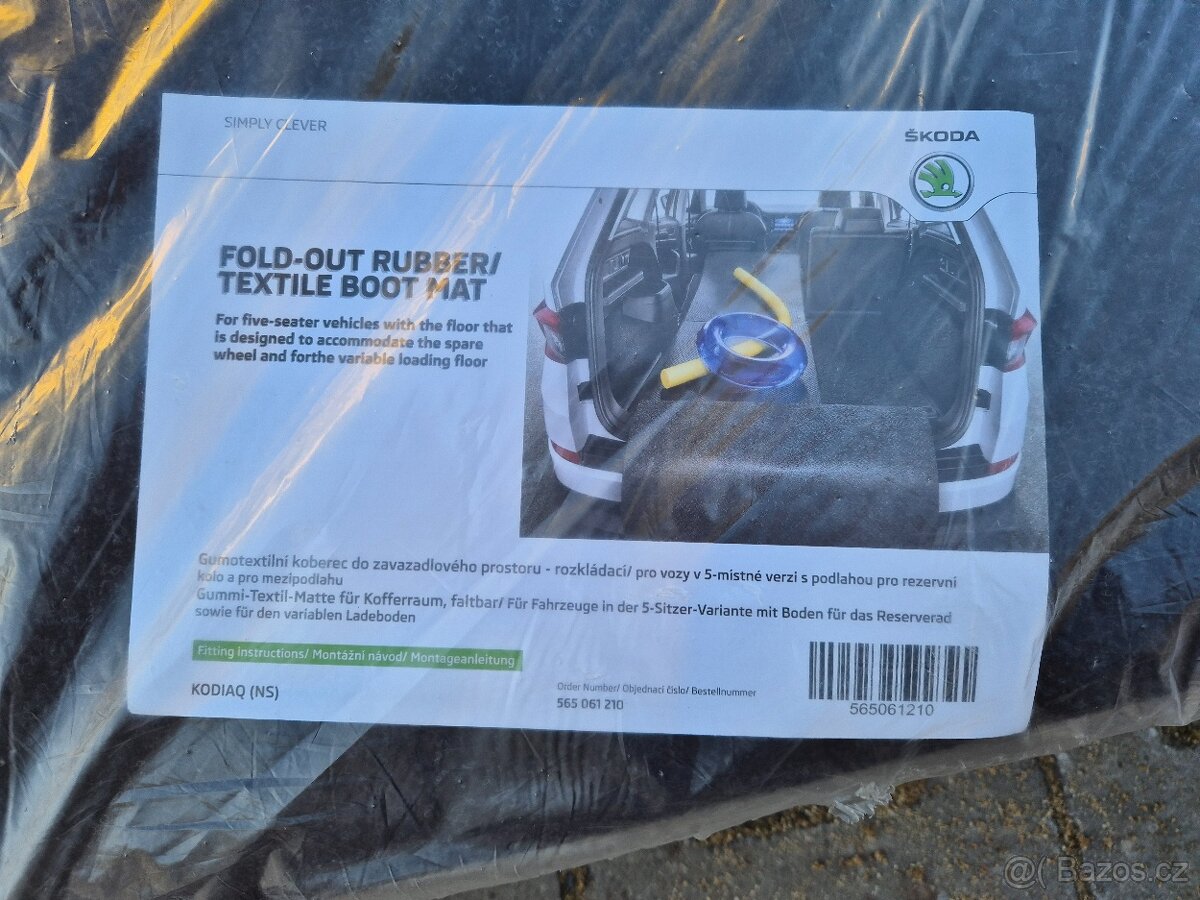 Škoda Kodiaq rozkládací koberec 565061210 - 2