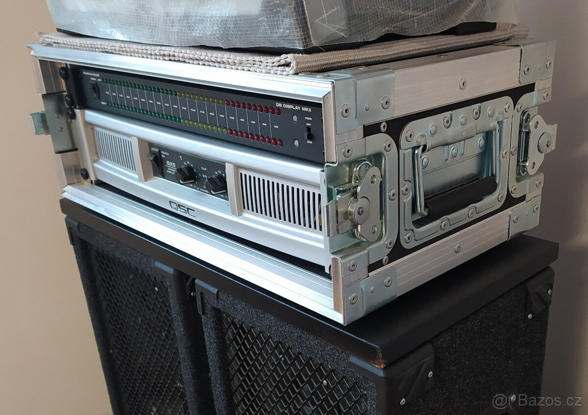 Nový zesilovač QSC GX5, RACK, DB DISPLAY MK II - 2
