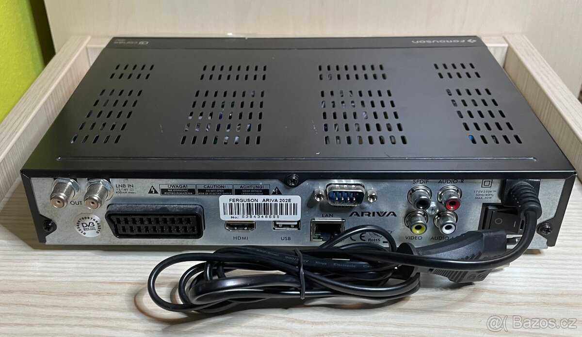 Satelitní přijímač (Setobox) Ferguson Ariva 202E - 2