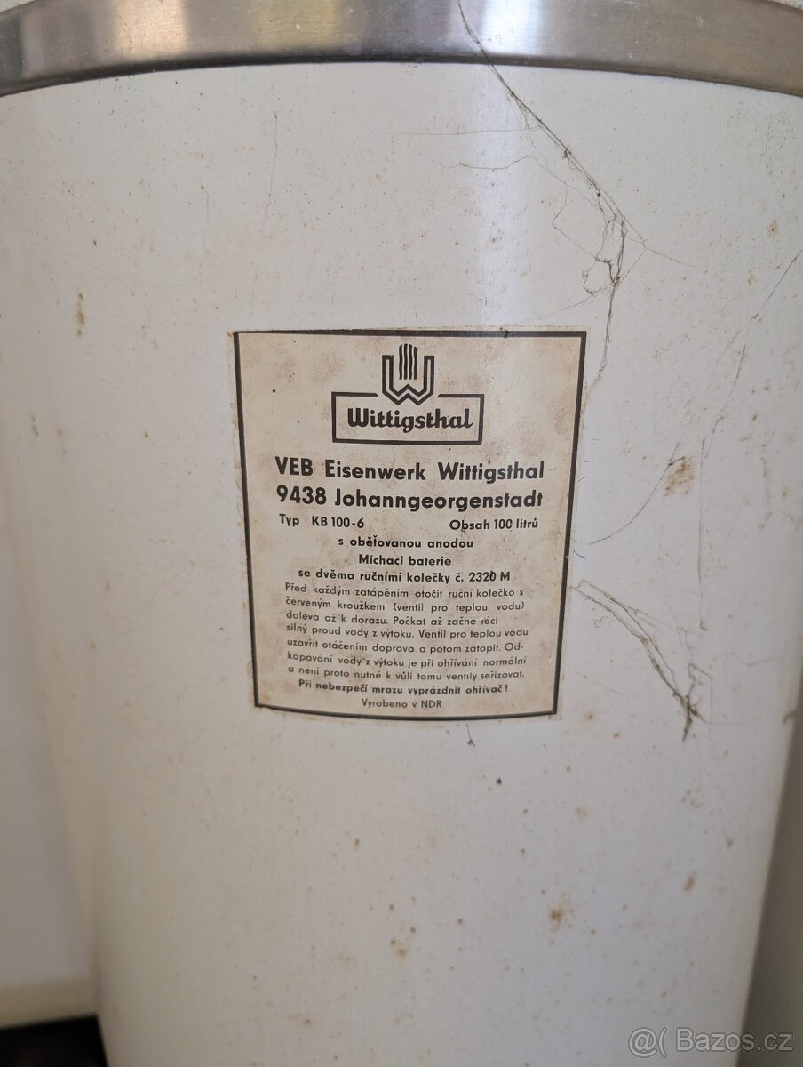 Prodám lázeňská kamna Wittigsthal - 2