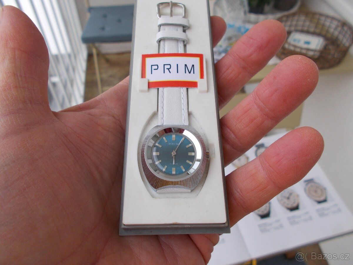 krasne damske trezor hodinky prim 1975 komplet nove - 2
