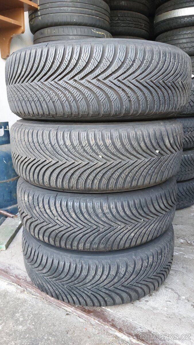 Kola zimní 16", orig. FORD, rozteč 4x108mm, pneu 205/60/16 - 2