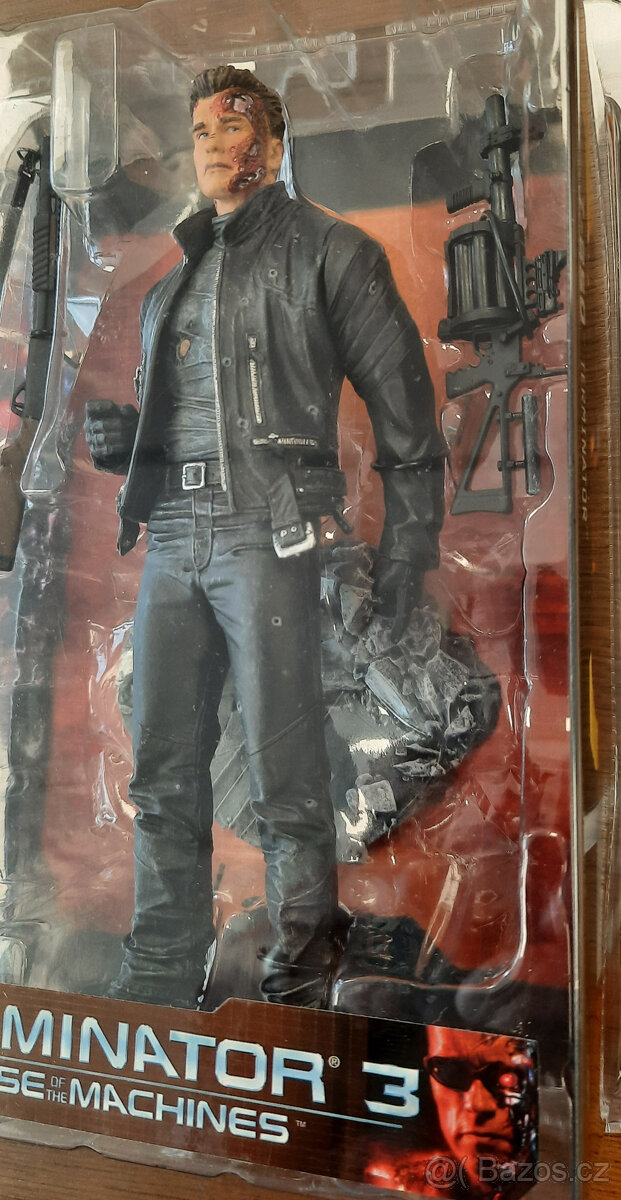 Raritní figurka McFarlane Terminator 3 T-850 - nová. Sleva - 2