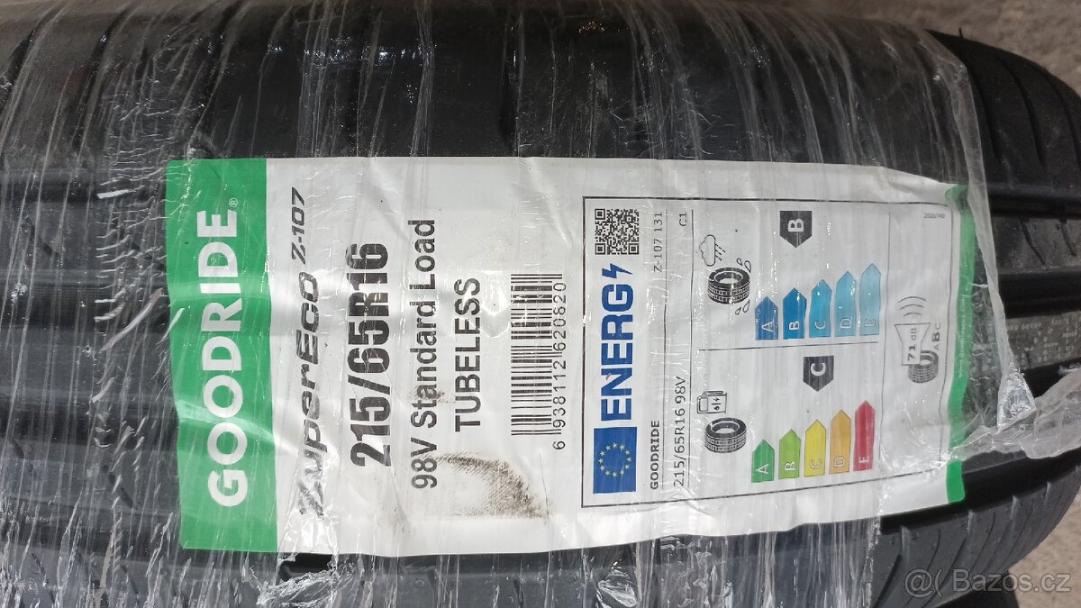 Letní pneu 215/65/16 - 2