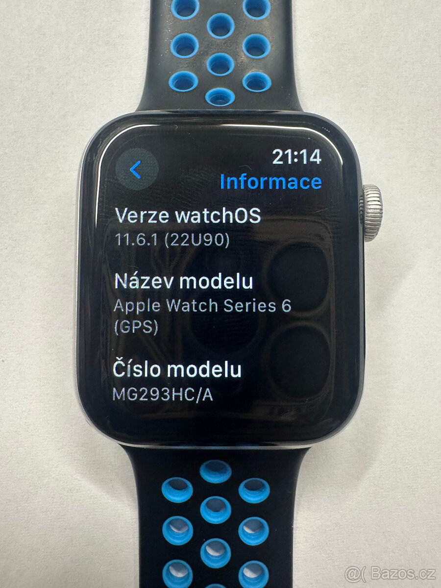 Apple Watch NIKE Series 6 (GPS) - 44 mm, hliník - 2