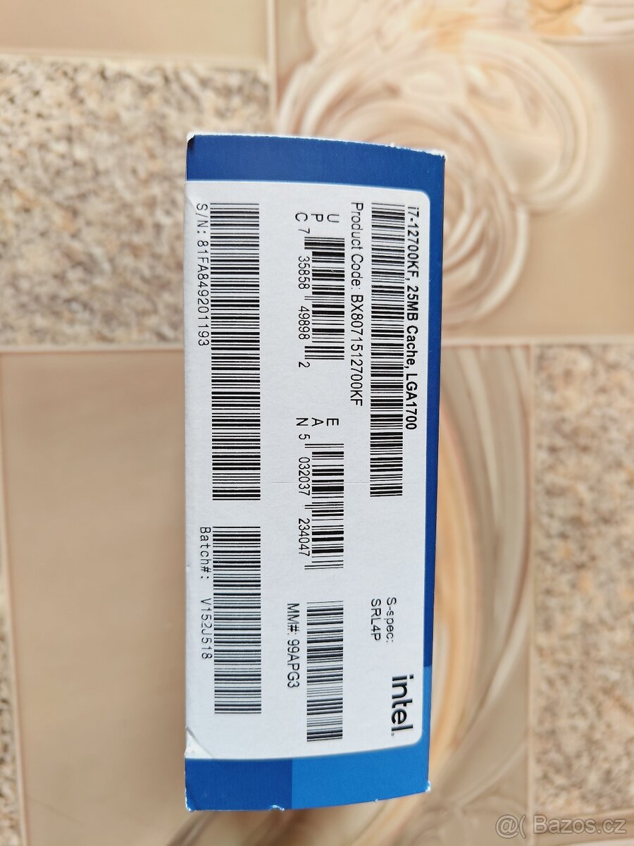 CPU Intel Core i7 12700KF procesor - 2