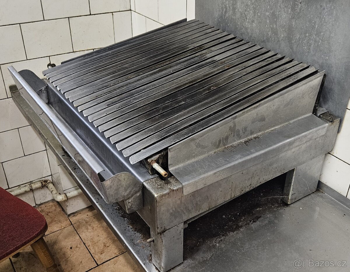 Nerezový lávový gril na plyn - 2