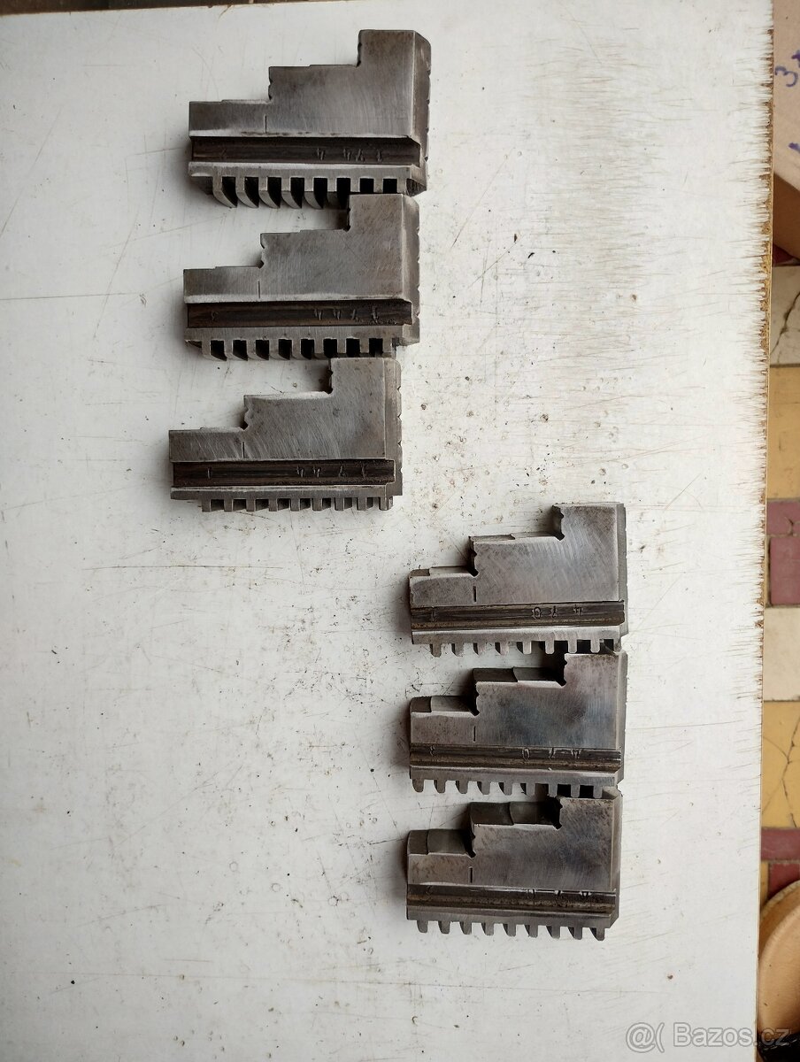 Čelisti do sklíčidla 200 mm - 2