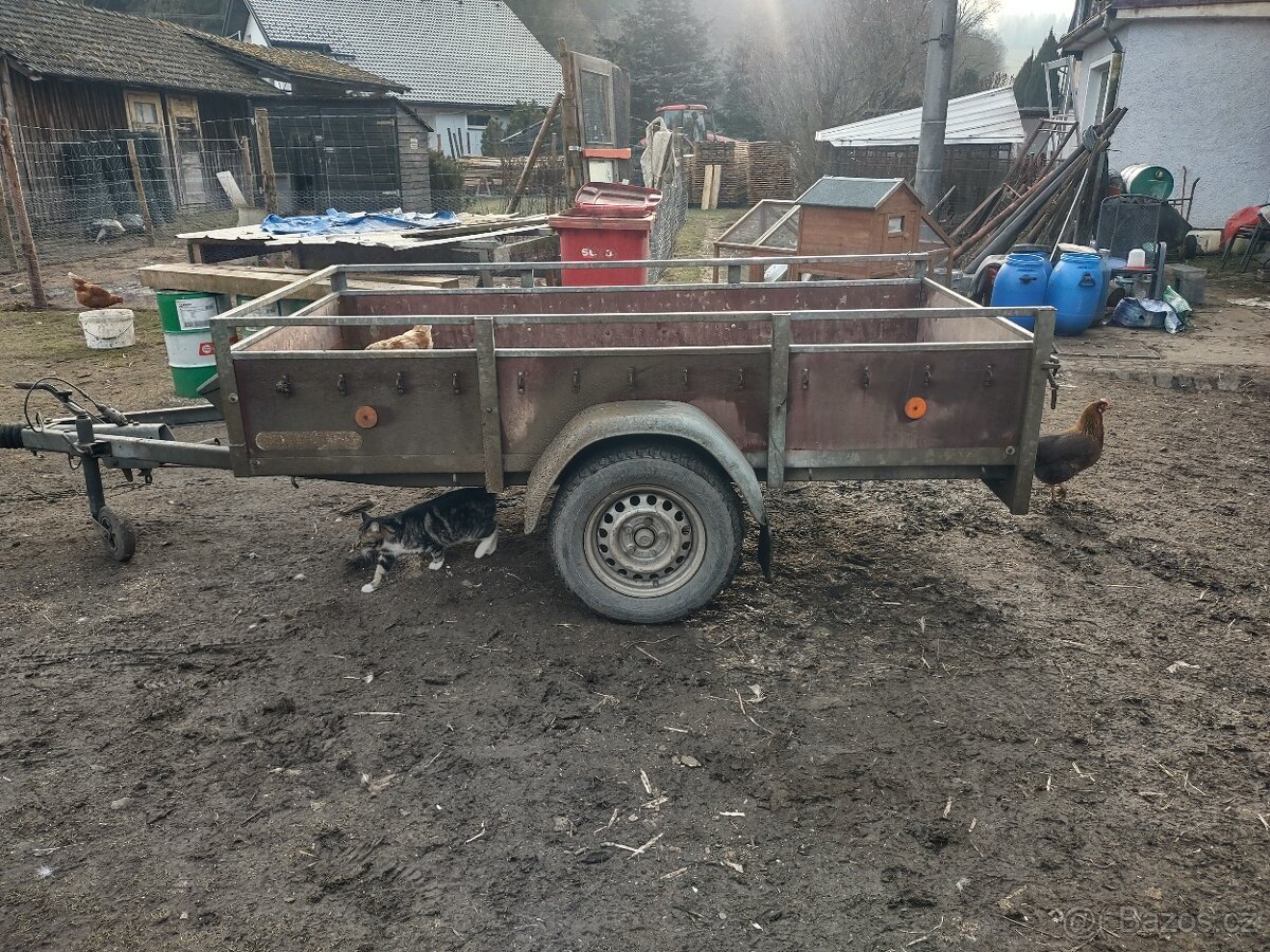 Přívěsný vozík za auto 1000 kg - 2