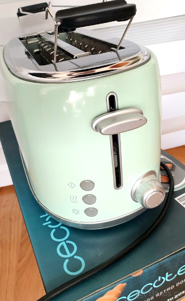 Toustovač Cecotec Retro Double Green - 2