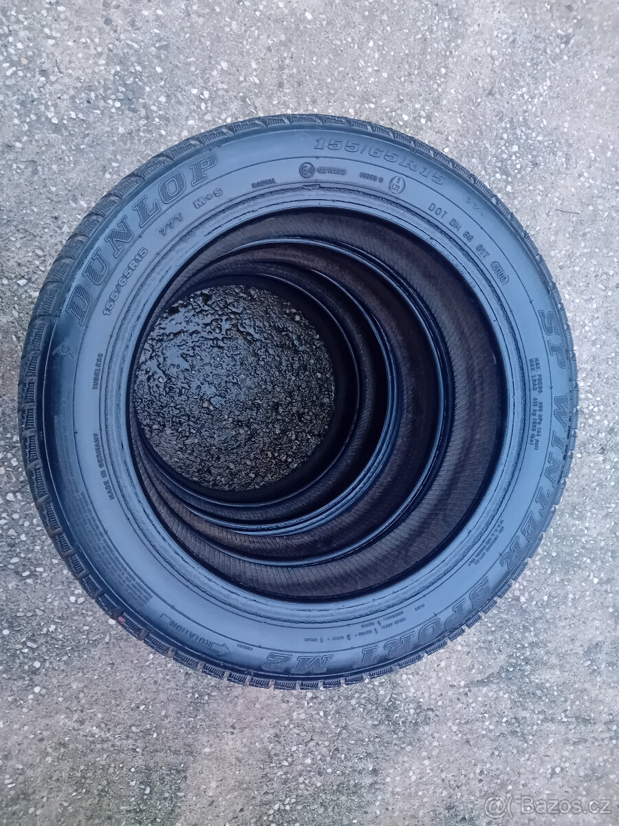 Zimní pneumatiky Dunlop 155/65 R15 - 2