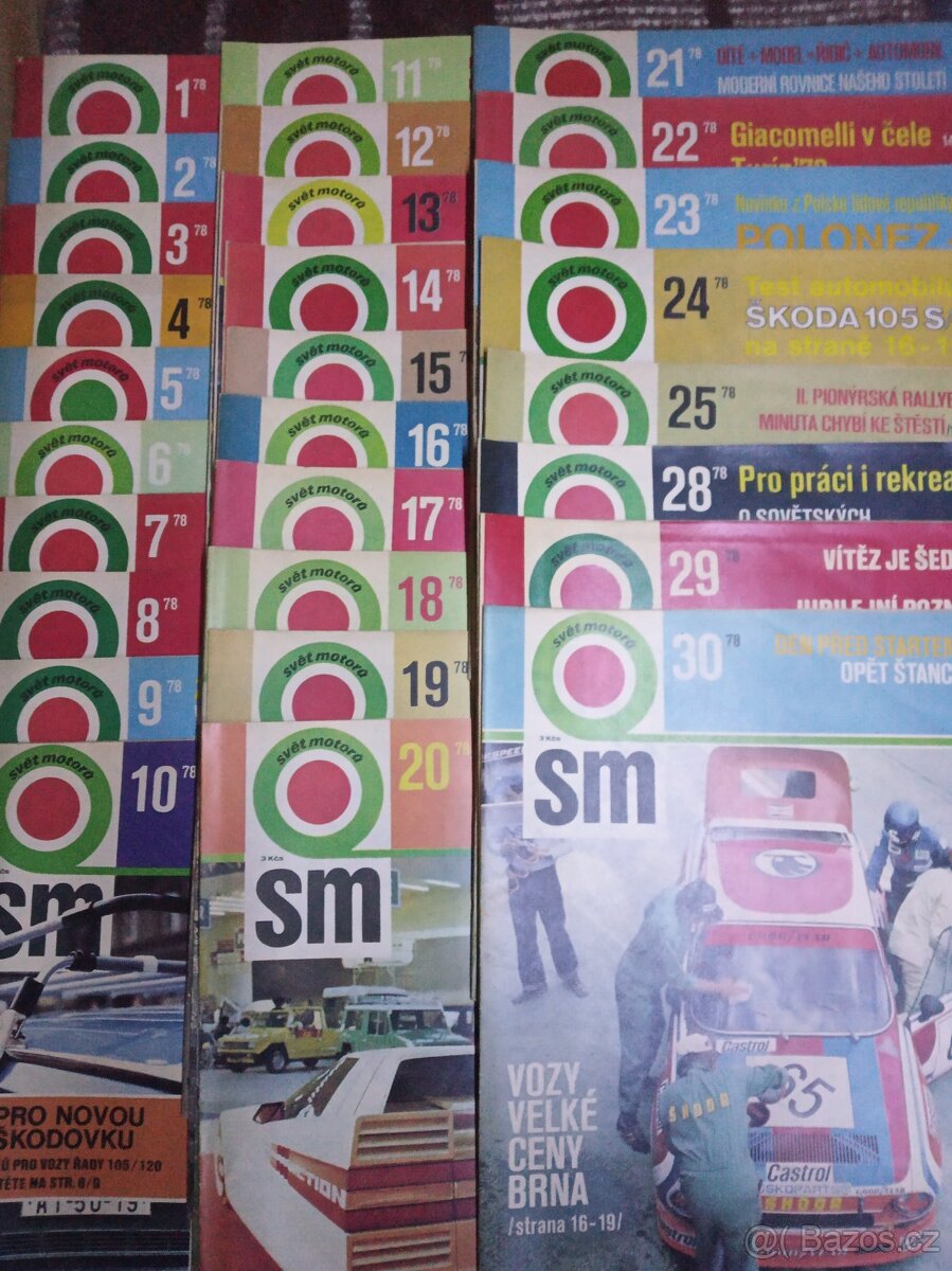 Časopisy Svět Motorů - 2
