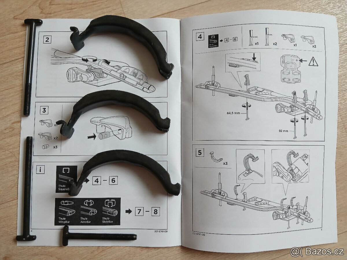 Adapter THULE pro nosiče kol - 2