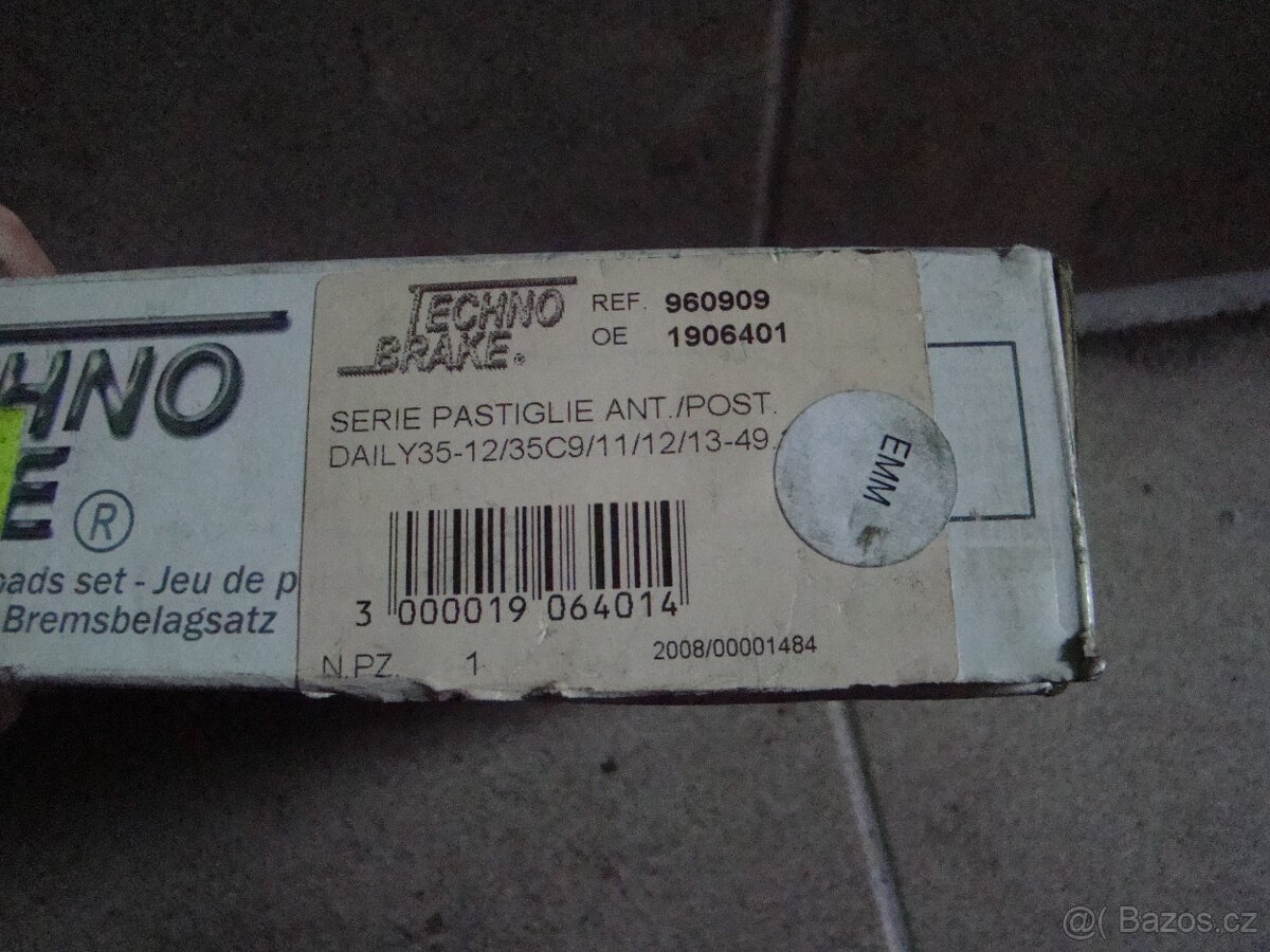 Brzdové destičky - 2