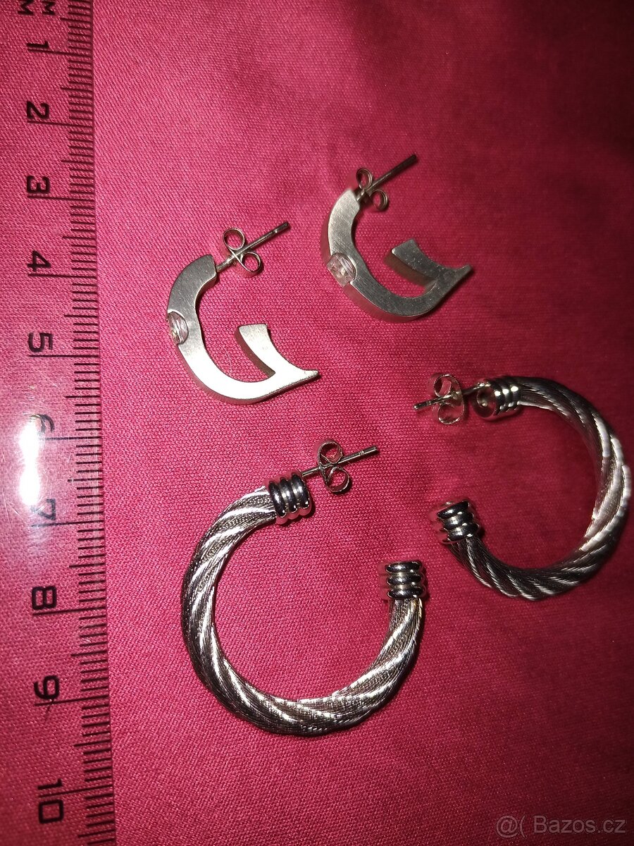 Náušnice chirurgická ocel - 2