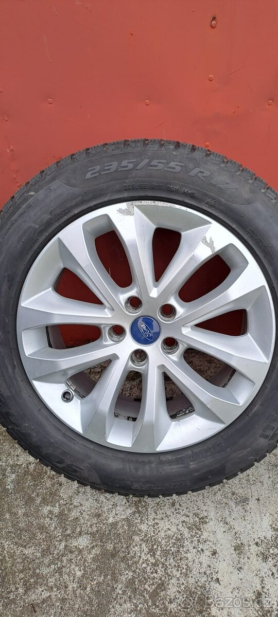 Sada alu kol original disky Ford Kuga I 17" - 2