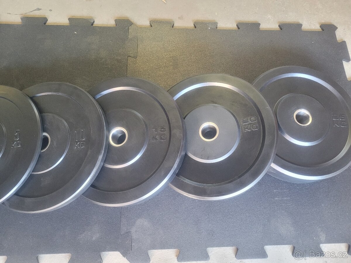 Bumper plates profi tenké - 2