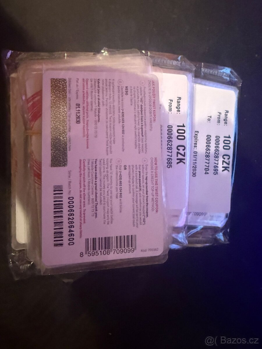 Kredit, kupony, SIM karty - 2