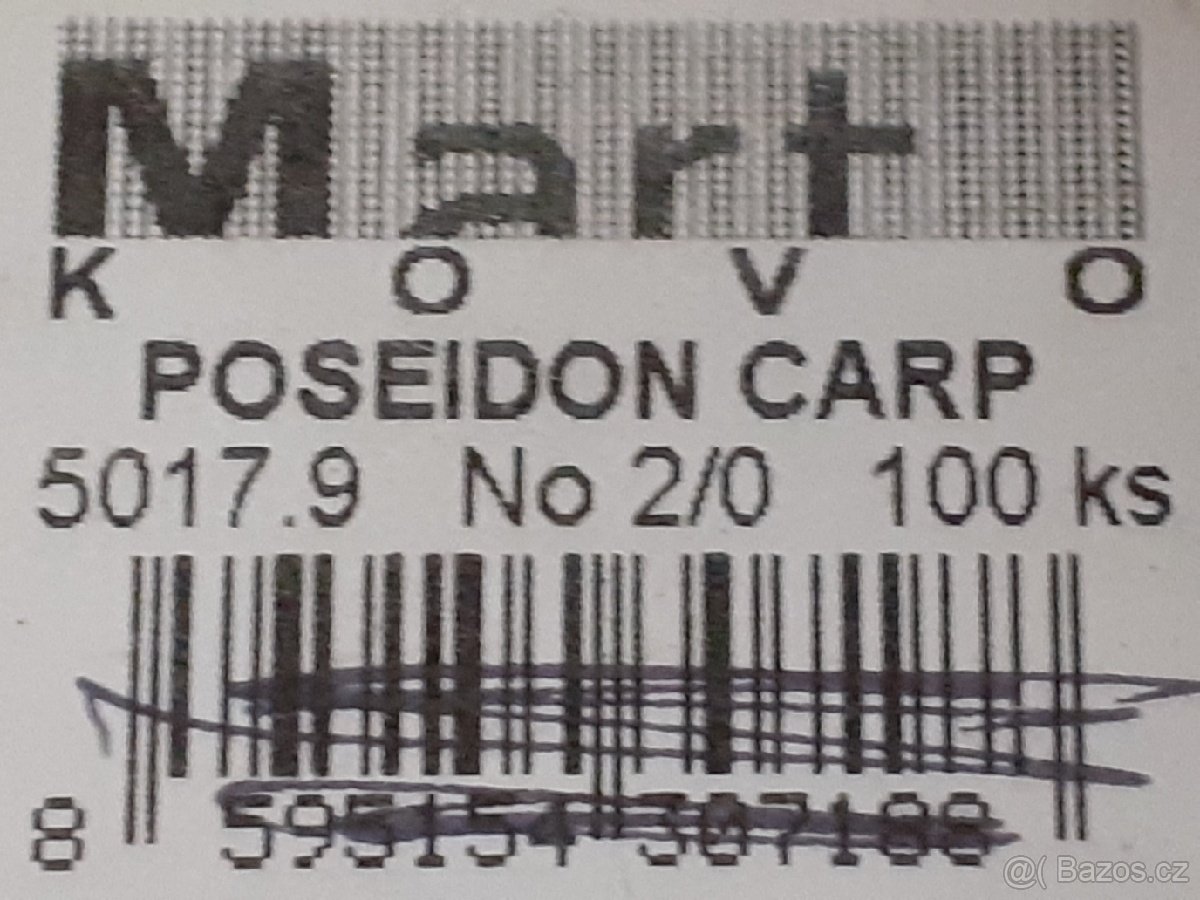 Háčky Poseidon Carp(výrobce M-Art) - 2
