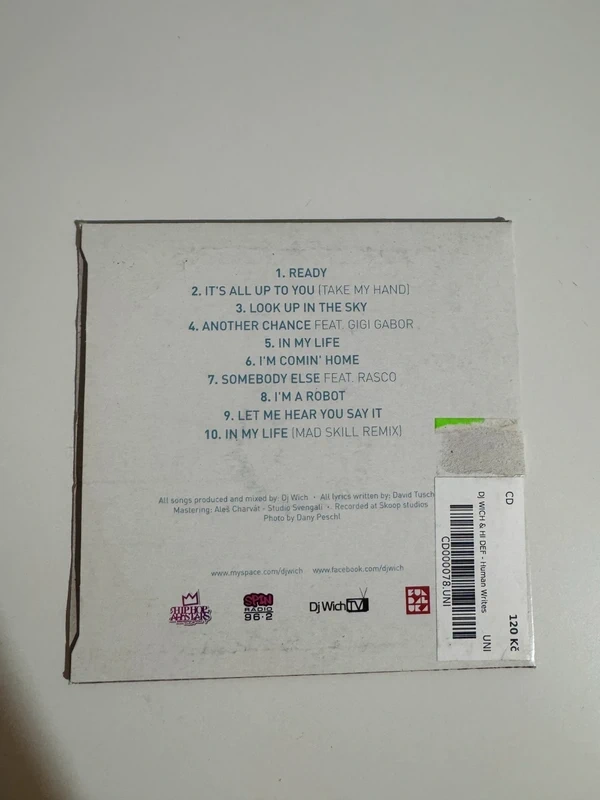 Hi-Def & DJ Wich – Human Writes - 2