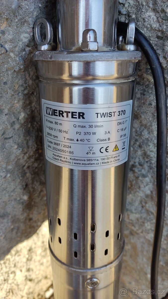 čerpadlo Werter Twist 370 - 2