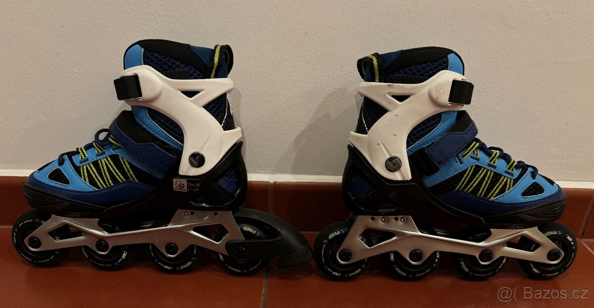 Dětské inline brusle Oxelo FIT5, vel.35-38 - 2