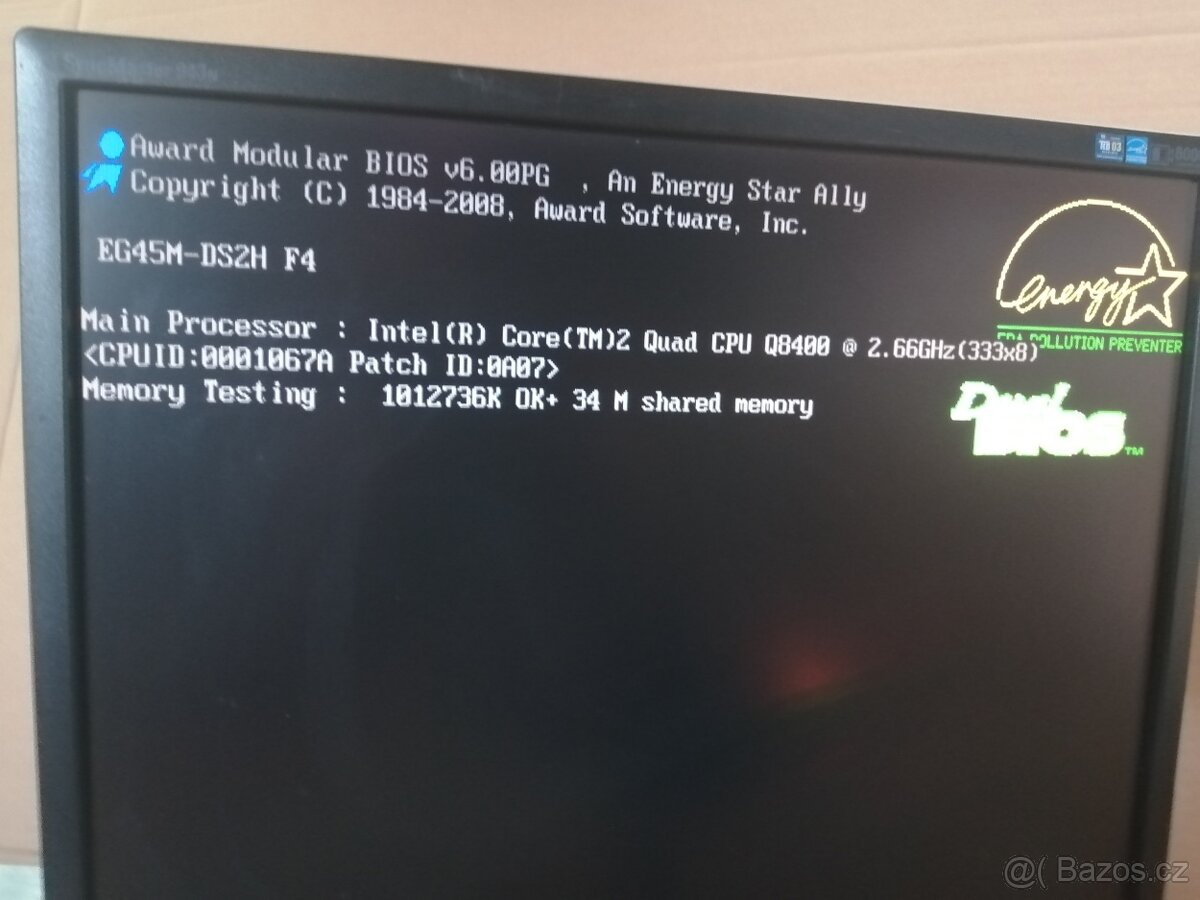 Gigabyte EG45M-DS2H + Intel Q8400 set - 2
