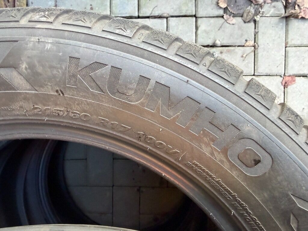 Zimní pneumatiky Kumho 215/60/17 - 2