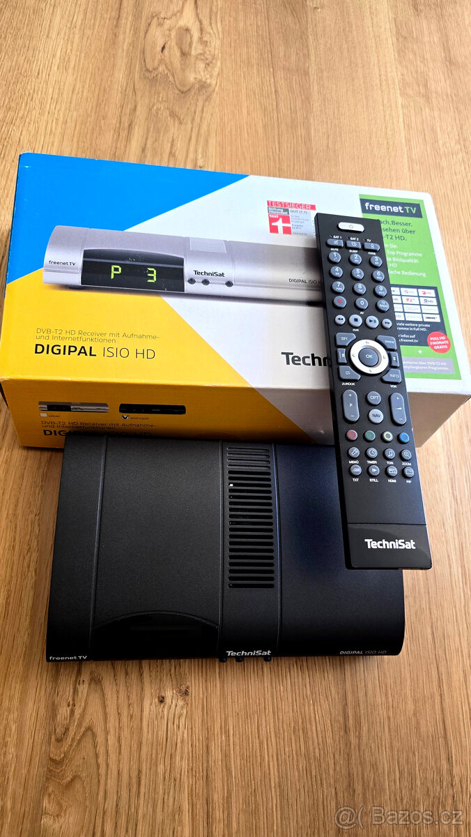 kvalitní setobox TechniSat DigiPal ISIO HD DVB-T2, černý - 2